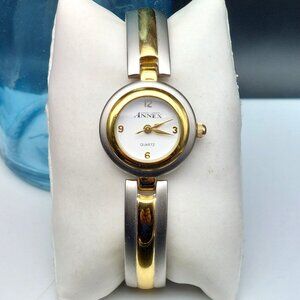 Annex by Casual Corner Ladies Stainless Steel Quartz Watch Hinged Bracelet 1861L